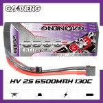 NEU GNB GAONENG 6500MAH 2S HV 7,6 V 130C RC LiPo Batterie XT60 Kabel gebundenes Hartsc halen koffer 1:10 1/10 RC Rennwagen boot für RC Drone UAV FPV
